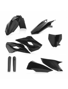 KIT PLÁSTICOS COMPLETO ACERBIS HUSQVARNA TE / FE 2016 - PRETO